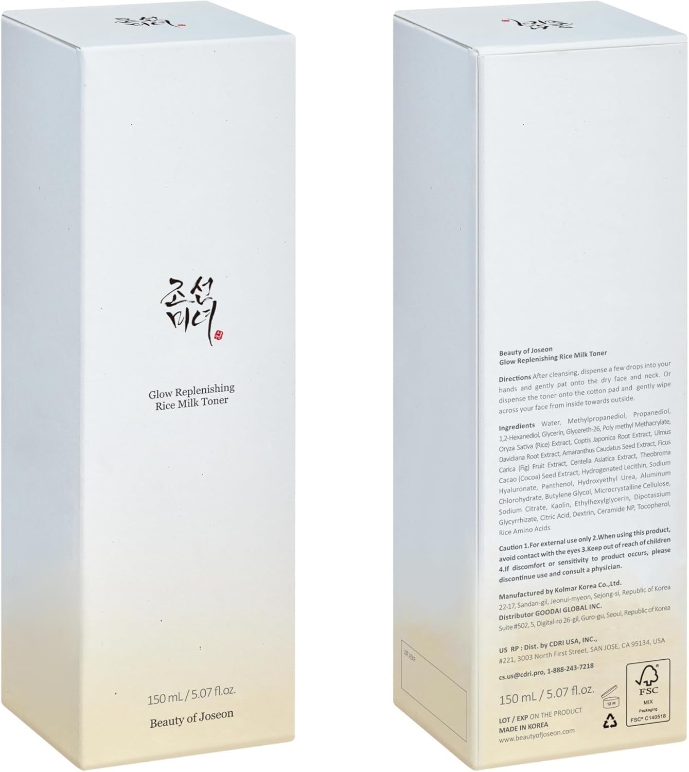 Beauty of Joseon Glow Replenishing Rice Toner (150 Ml) | Hydrating & Balancing Facial Toner for Oily and Combination Skin, Korean Skincare with Rice Extract - Image 3